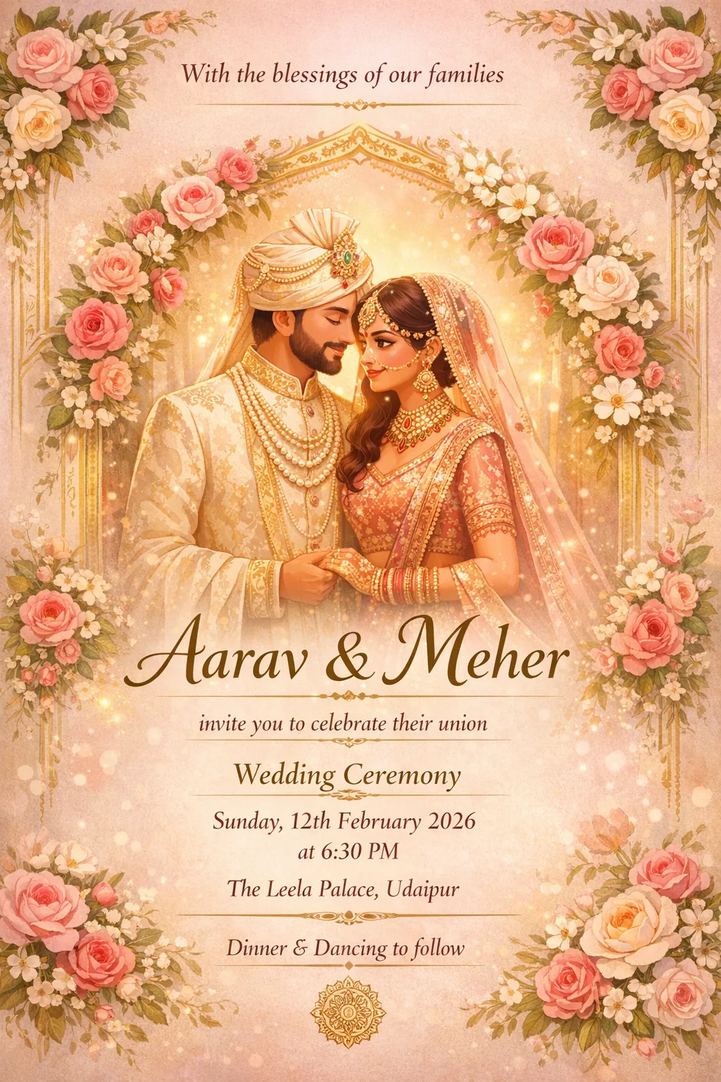 Digital Invitation Static Preview